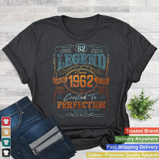 Vintage 1962 Limited Edition Shirt 62 year old 62nd Birthday