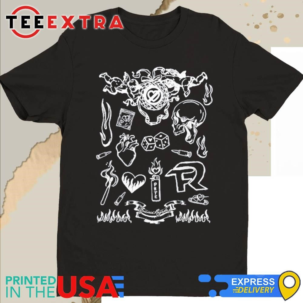 Official Fuerza Regida Love Sketch New Shirt