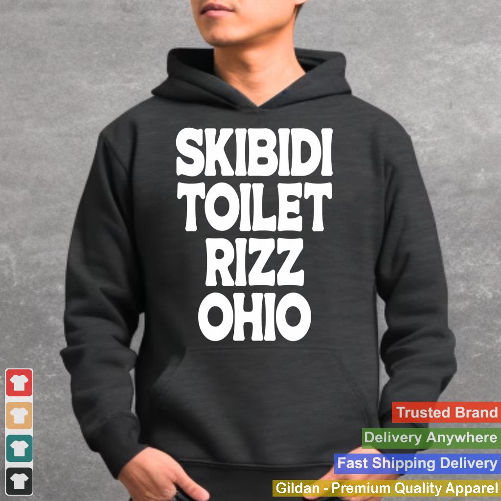 Skibidi Toilet Rizz Ohio Funny Meme Retro Vintage Birthday