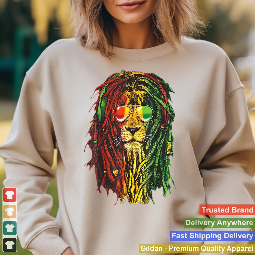 Rasta Lion Cool Dreadlock Rastafari for Rasta Lover