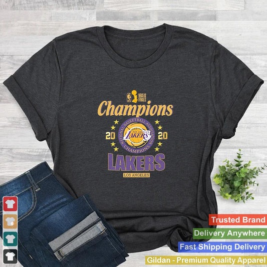 2020 Los Angeles Lakers National Basketball Association Champions shirt