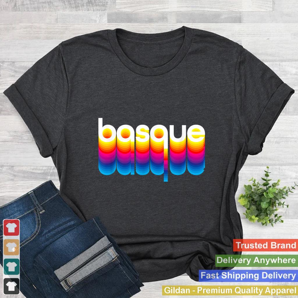 Basque Pride - Colorful Rainbow Graphic - Proud Basque