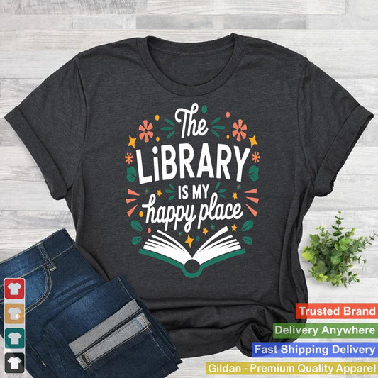 Library Book Lover Reading Teacher Librarian Student Gift