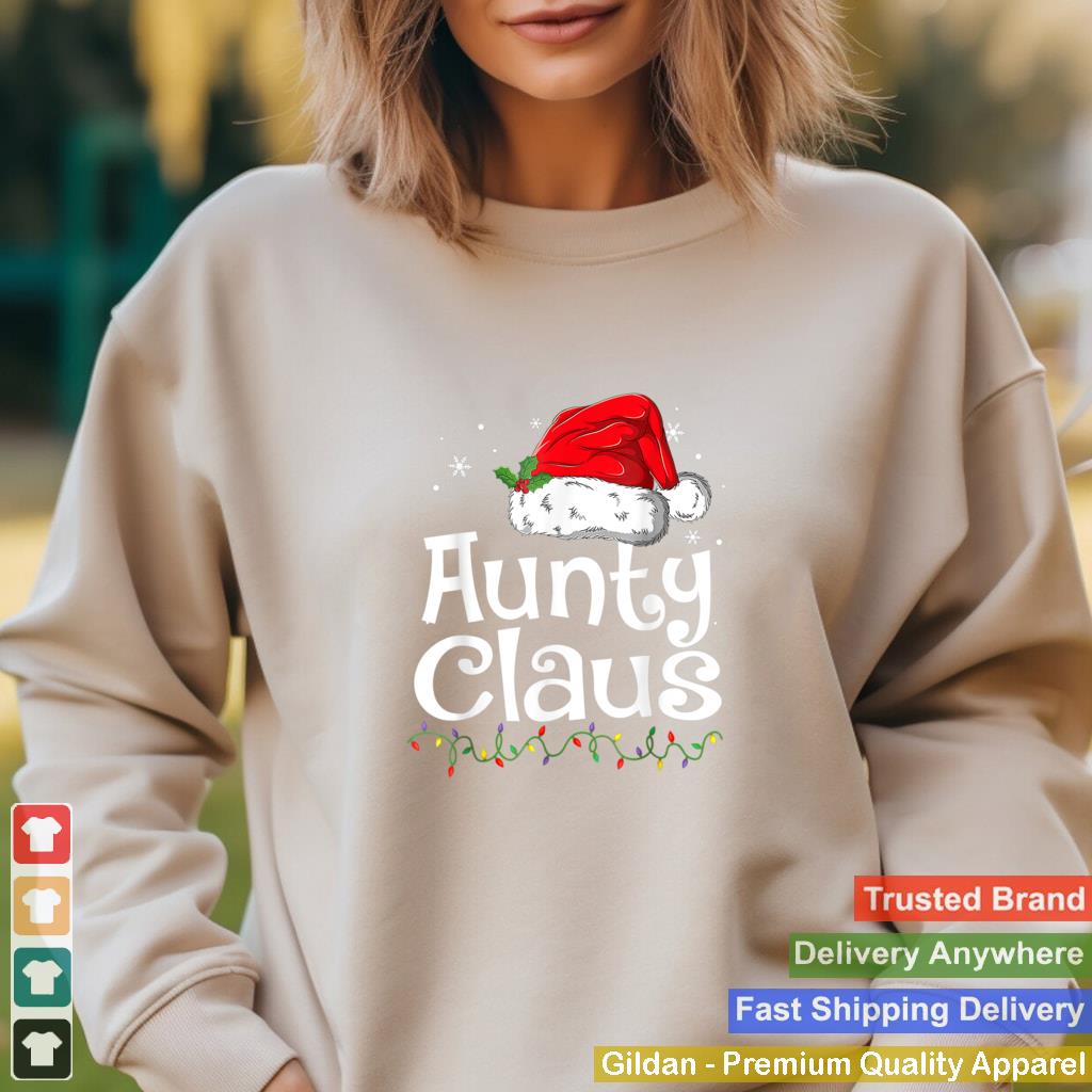 Aunty-Claus-Shirt-Christmas-Pajama-Family-Matching-Xmas-T-Shirt_2