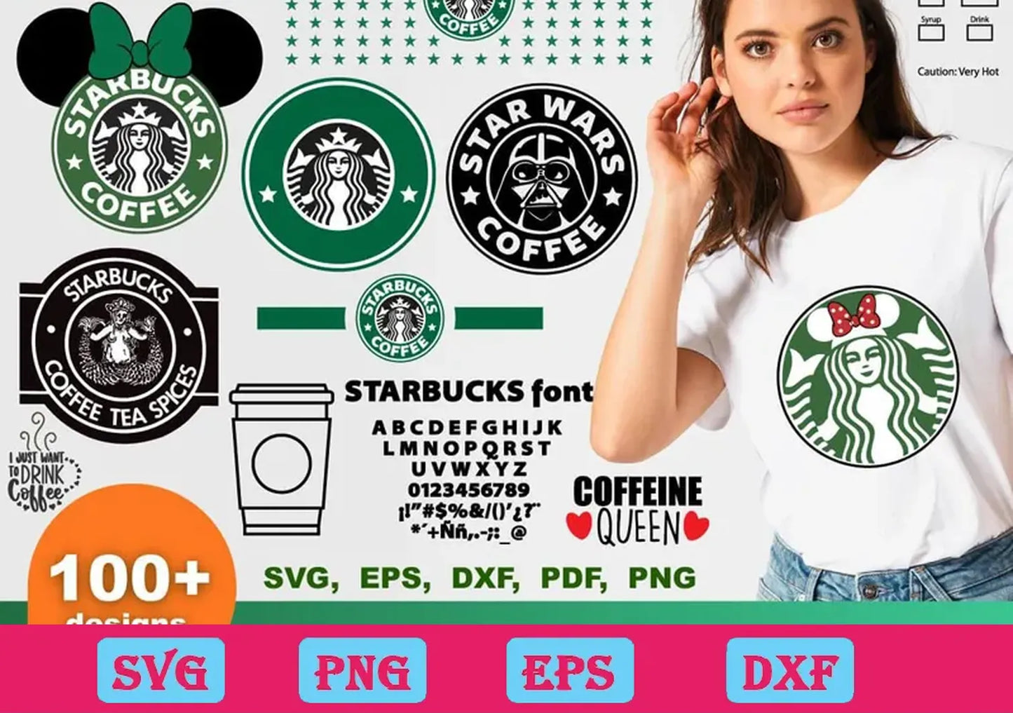 100+ Starbuck Bundle Svg