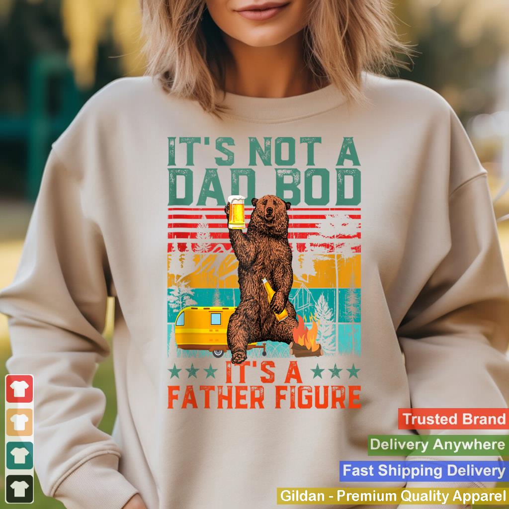 It's Not A Dad Bod It's Father Figure Funny Bear Beer Lovers Tank Top