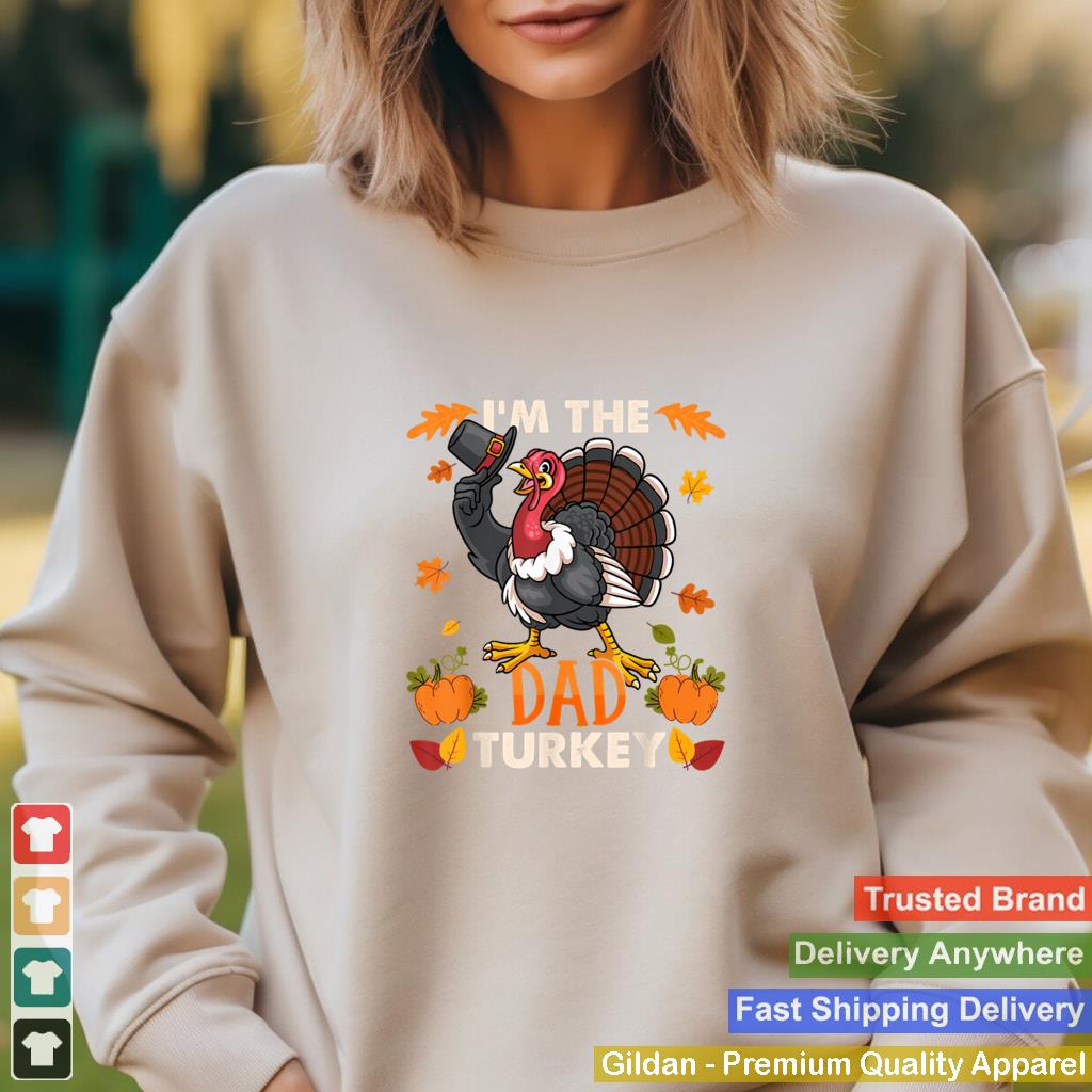 Im the Dad Turkey Funny Thanksgiving 2021 Face mask T Shirt