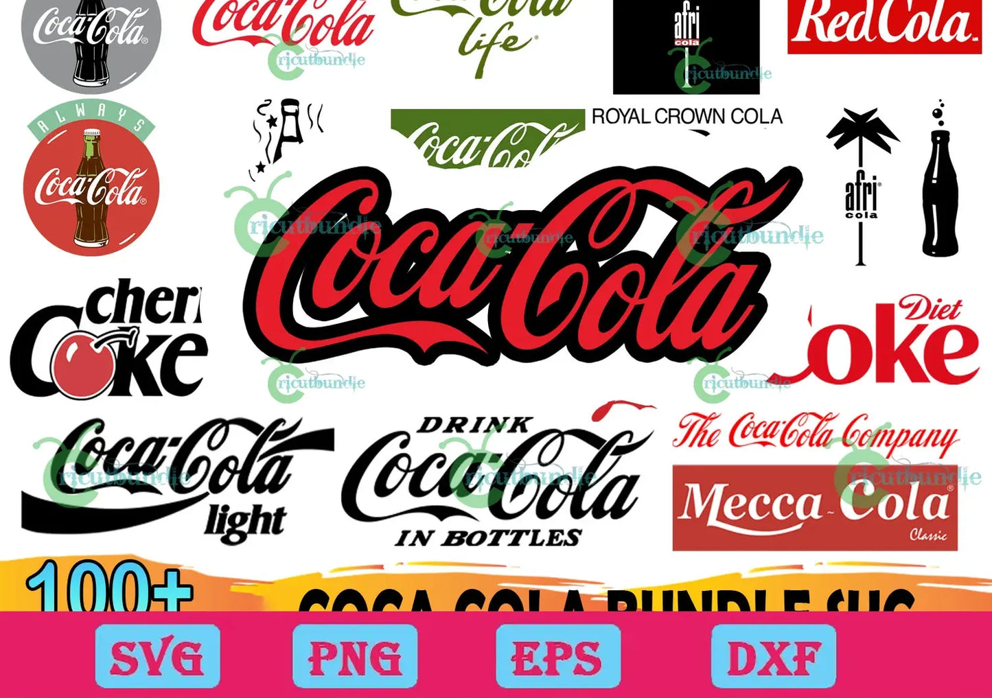 100+ Coca Cola Bundle Svg, Coca Cola Logo Svg, Coke Logo Svg