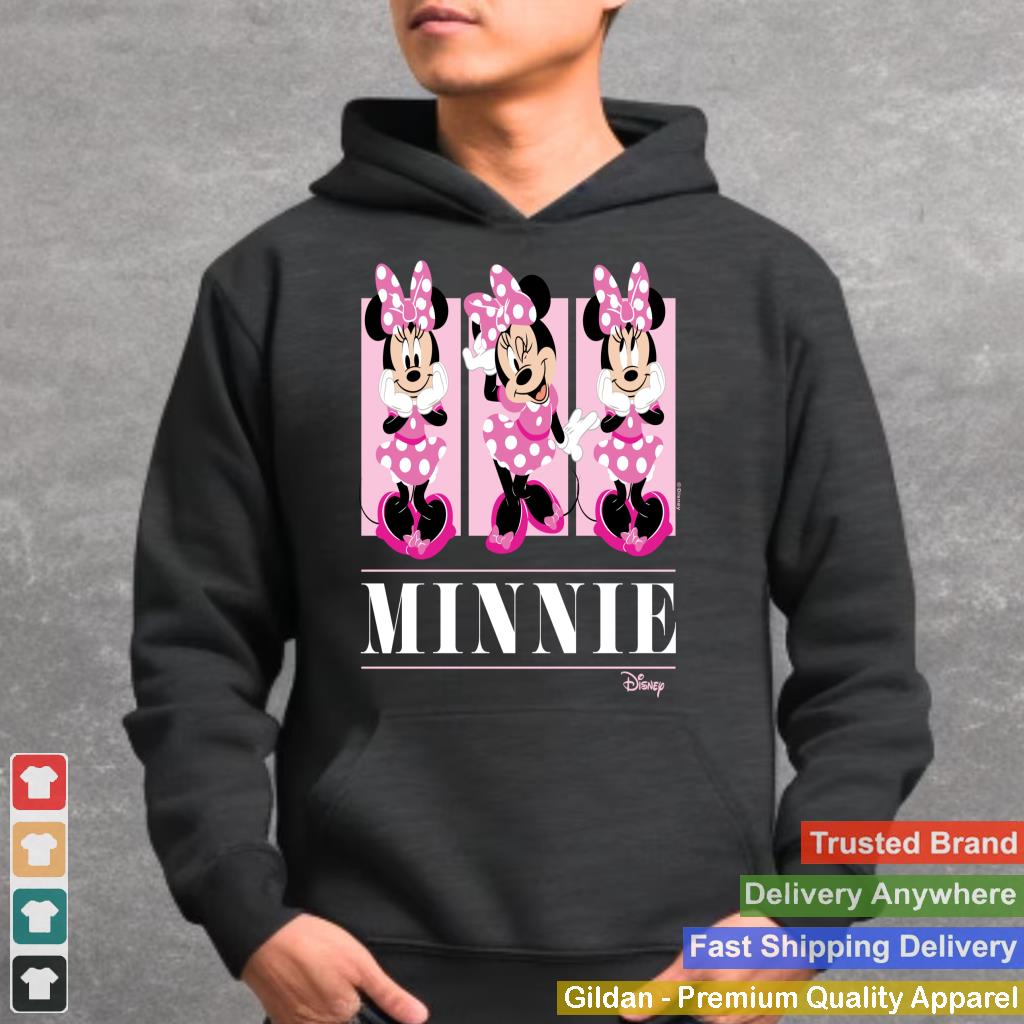 Mickey & Friends - Minnie Mouse Pink Grid Sweatshirt