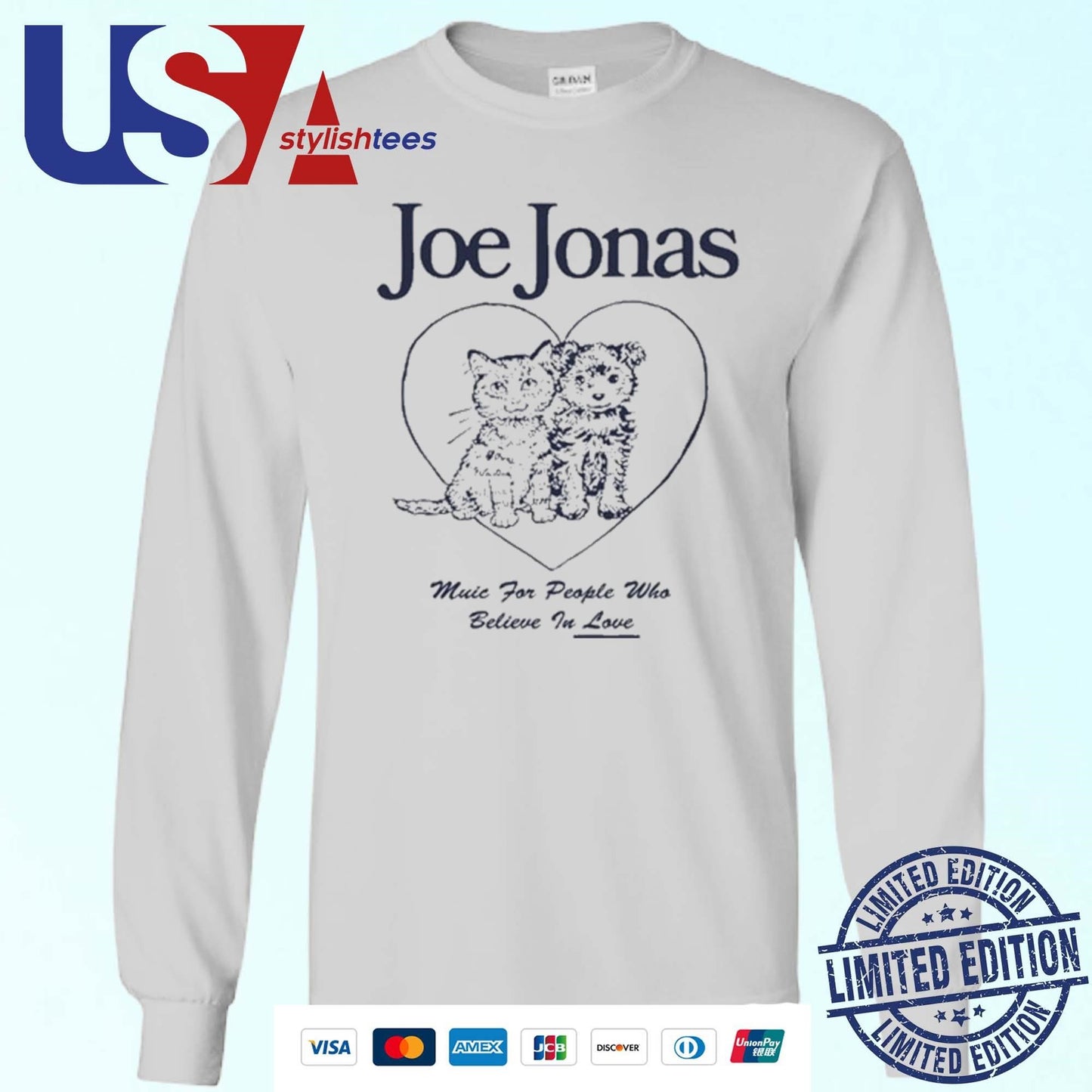 Joe Jonas Animal Friends Music For People Who Believe In Love Shirt