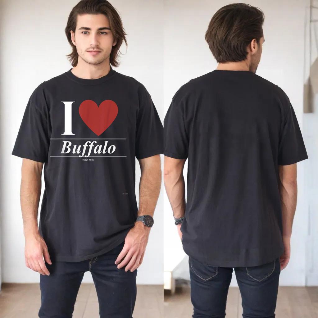 I Love Buffalo New York T Shirt