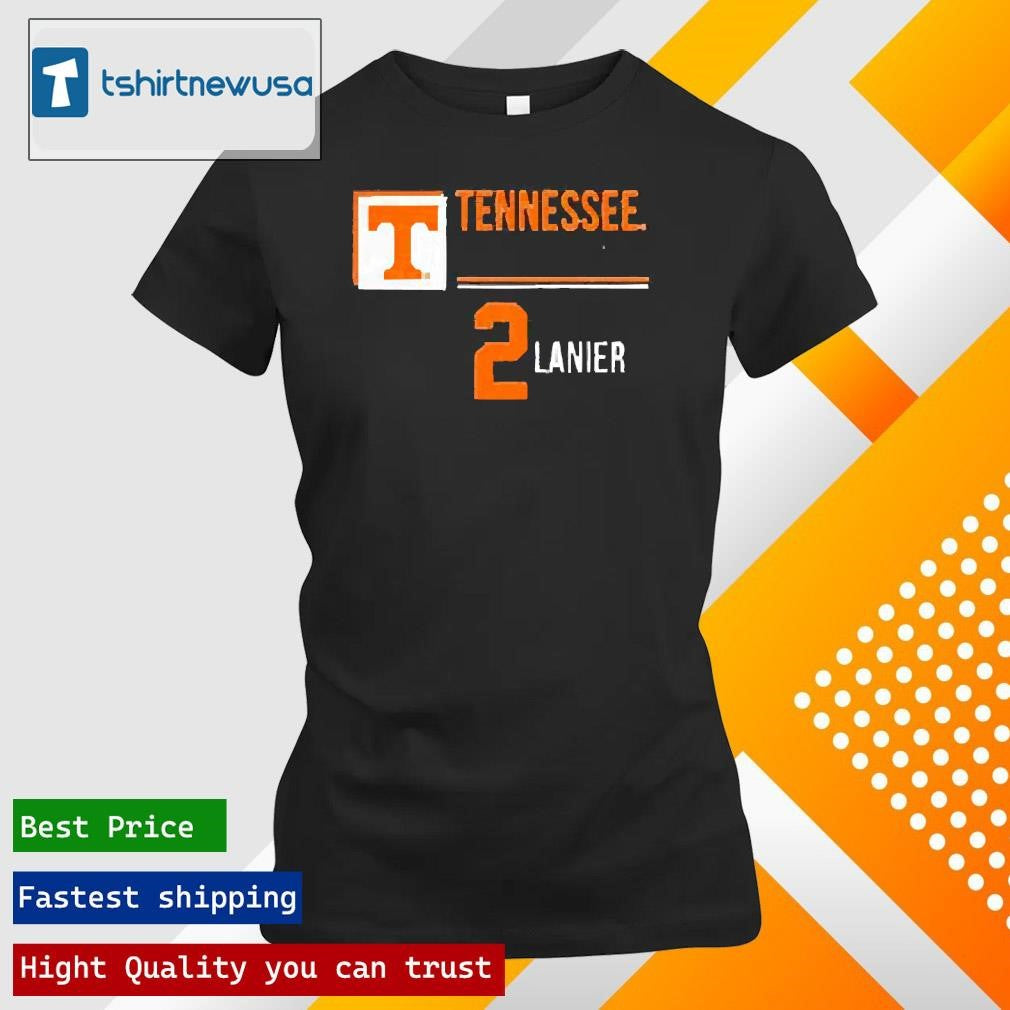 Original Tennessee Basketball Chaz Lanier 2 2025 T Shirt