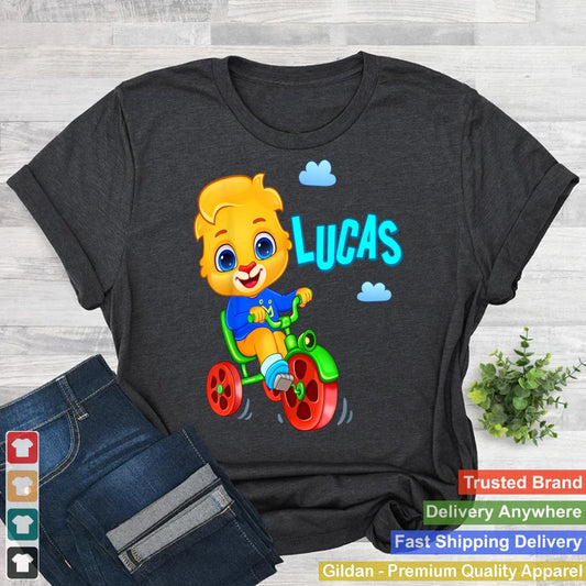 Lucas Loves Cycling  Lucas the Lion Official RV AppStudios