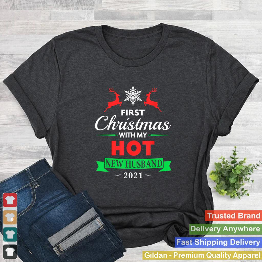 2020 First Christmas With My Hot New Husband T Shirt