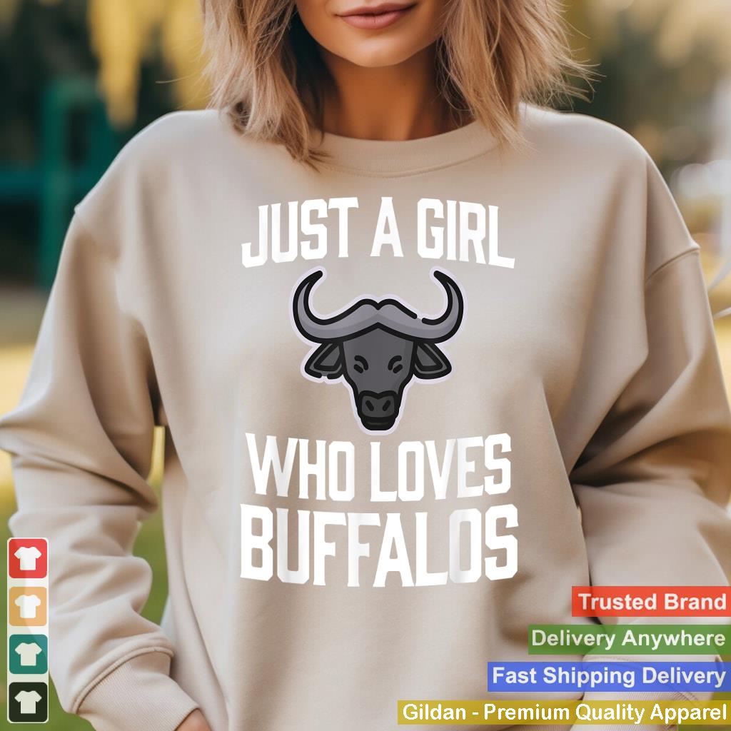 Just A Girl Who Loves Buffalos Buffalo Lover Gift