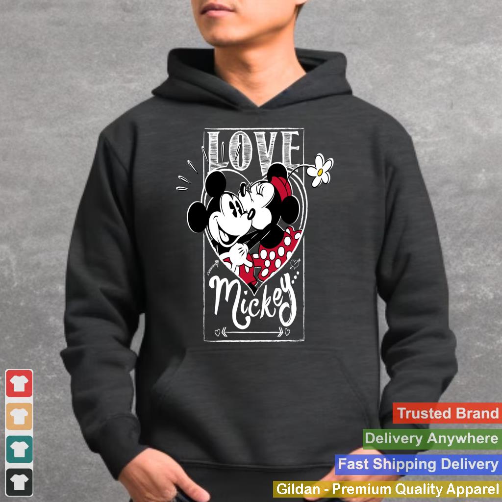 Disney Mickey & Minnie Mouse Love Mickeyu2026 Valentineu2019s Day Sweatshirt