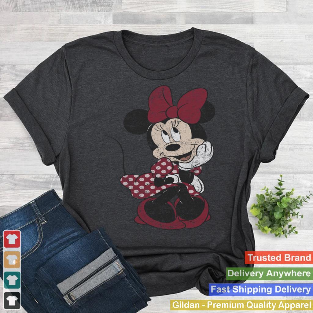 Disney Mickey And Friends Minnie Mouse Shy Vintage Sweatshirt