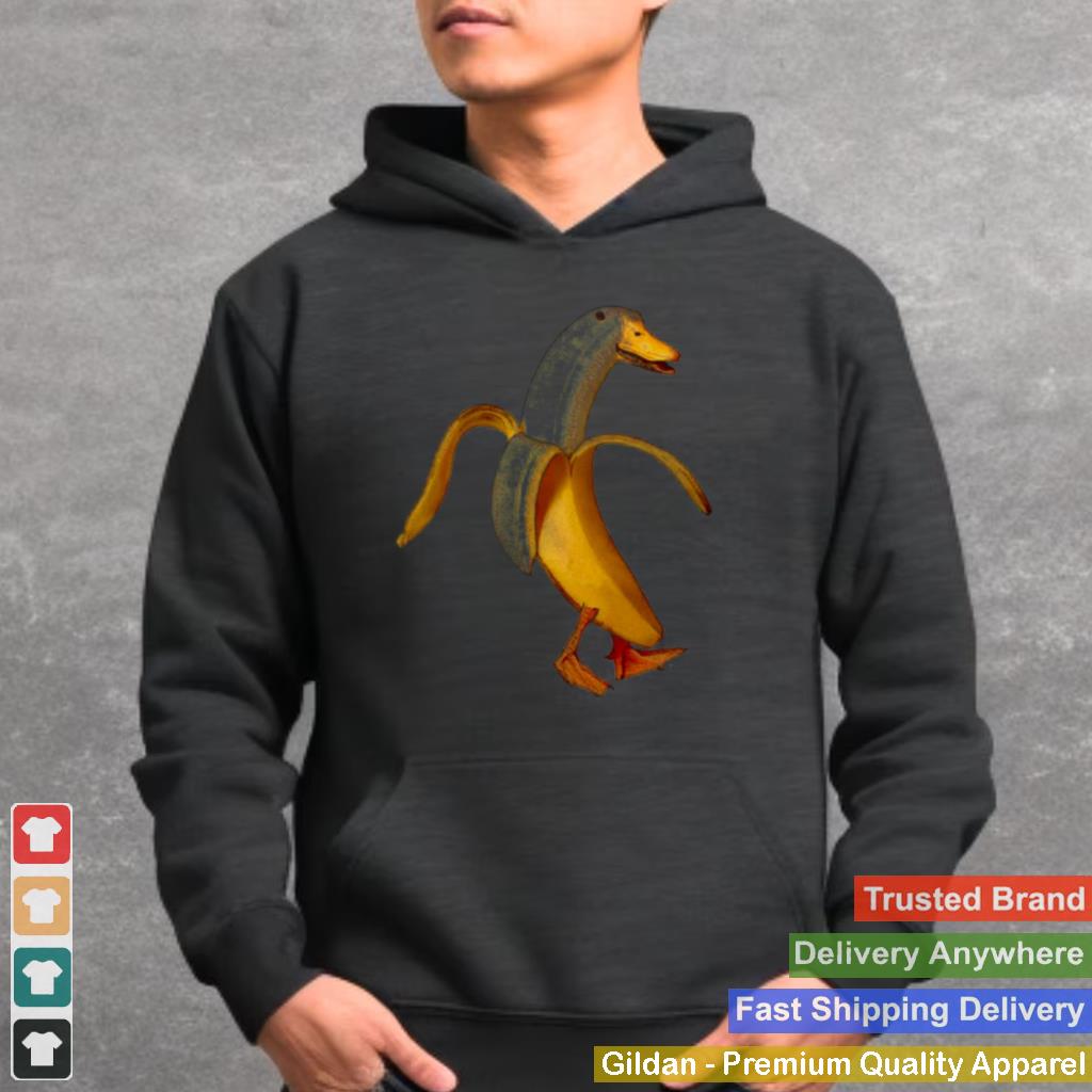 Banana-Duck-Walking-Ducking-shirt