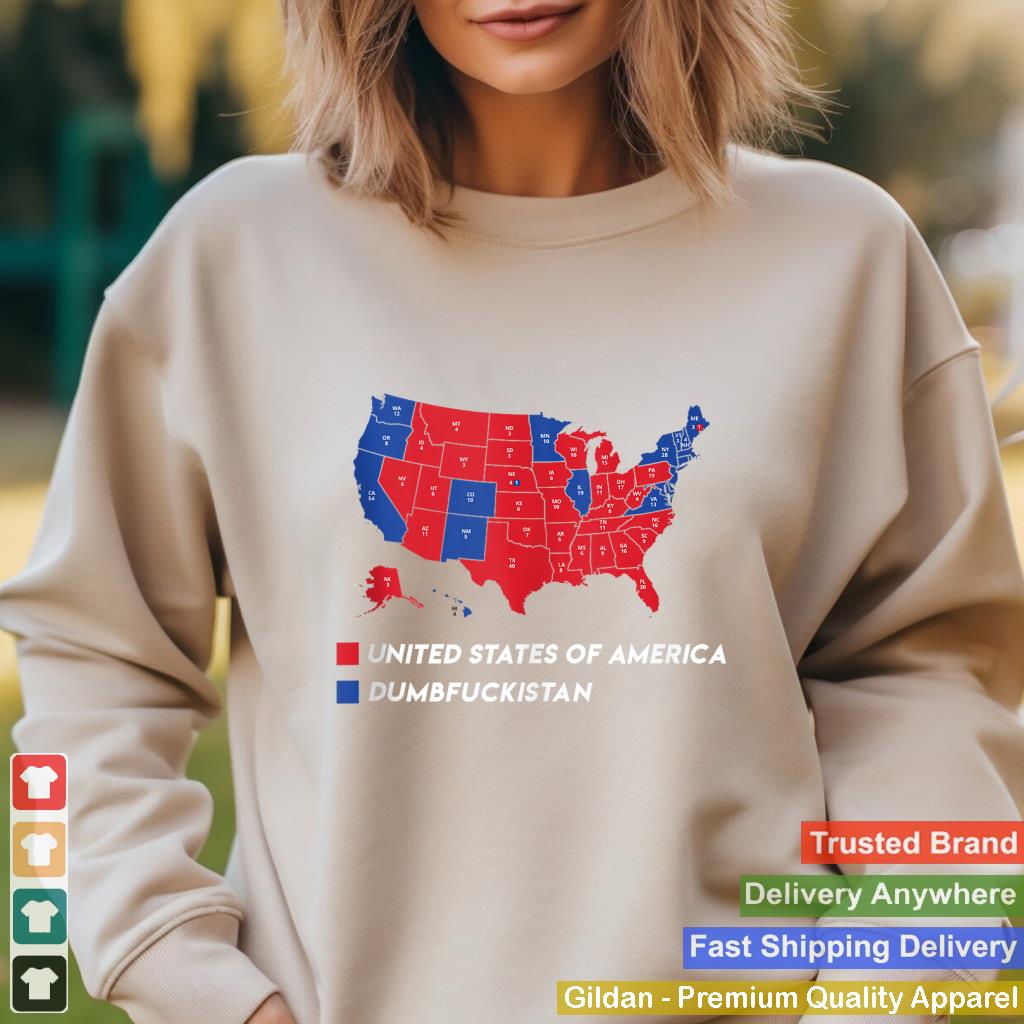 Election Map 2024 United States Of America Dumbfuckistan Tank Top