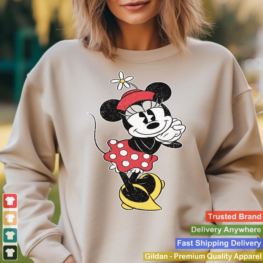 Disney Vintage Minnie Mouse Sweetheart Pose Sweatshirt