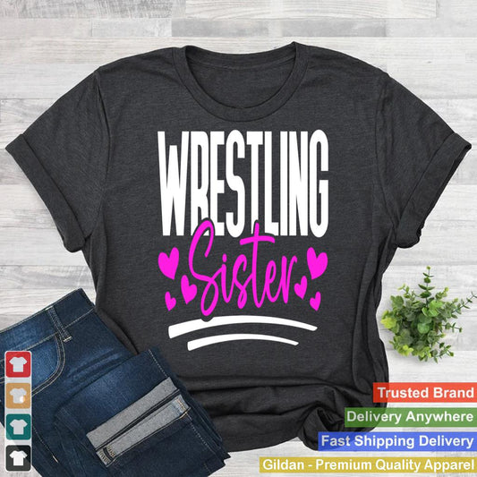 Wrestling Sister Lovers Retro Wrestler