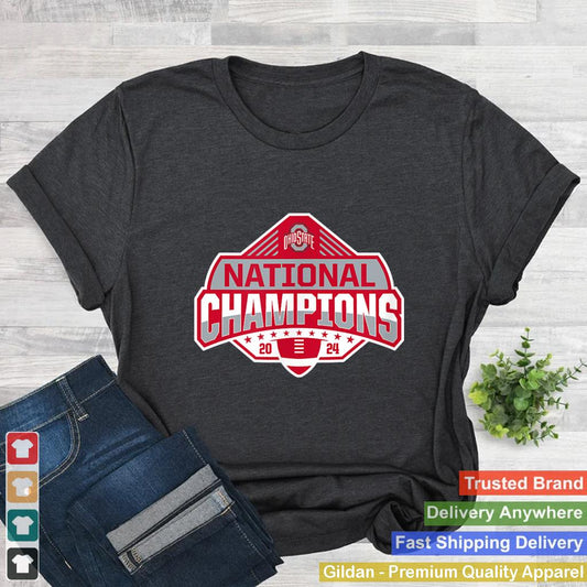 2024 National Champions Logo - Ohio State Football