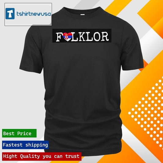 Official Folklor Majica Srbija 2025 T-shirt