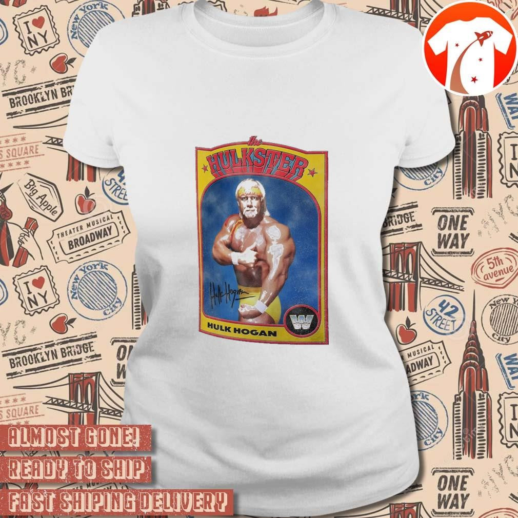 Official Ripple Junction Hulk Hogan The Hulkster Vintage Sports Card Signature WWE 2025 t-shirt