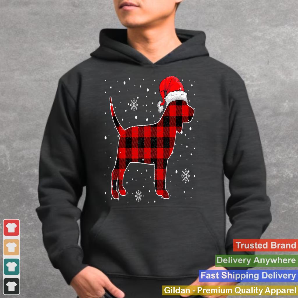 Check Brand For 50, Christmas Buffalo Plaid Beagle Pajama