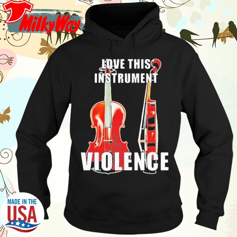 Official Violin love this instrument violence Shirt