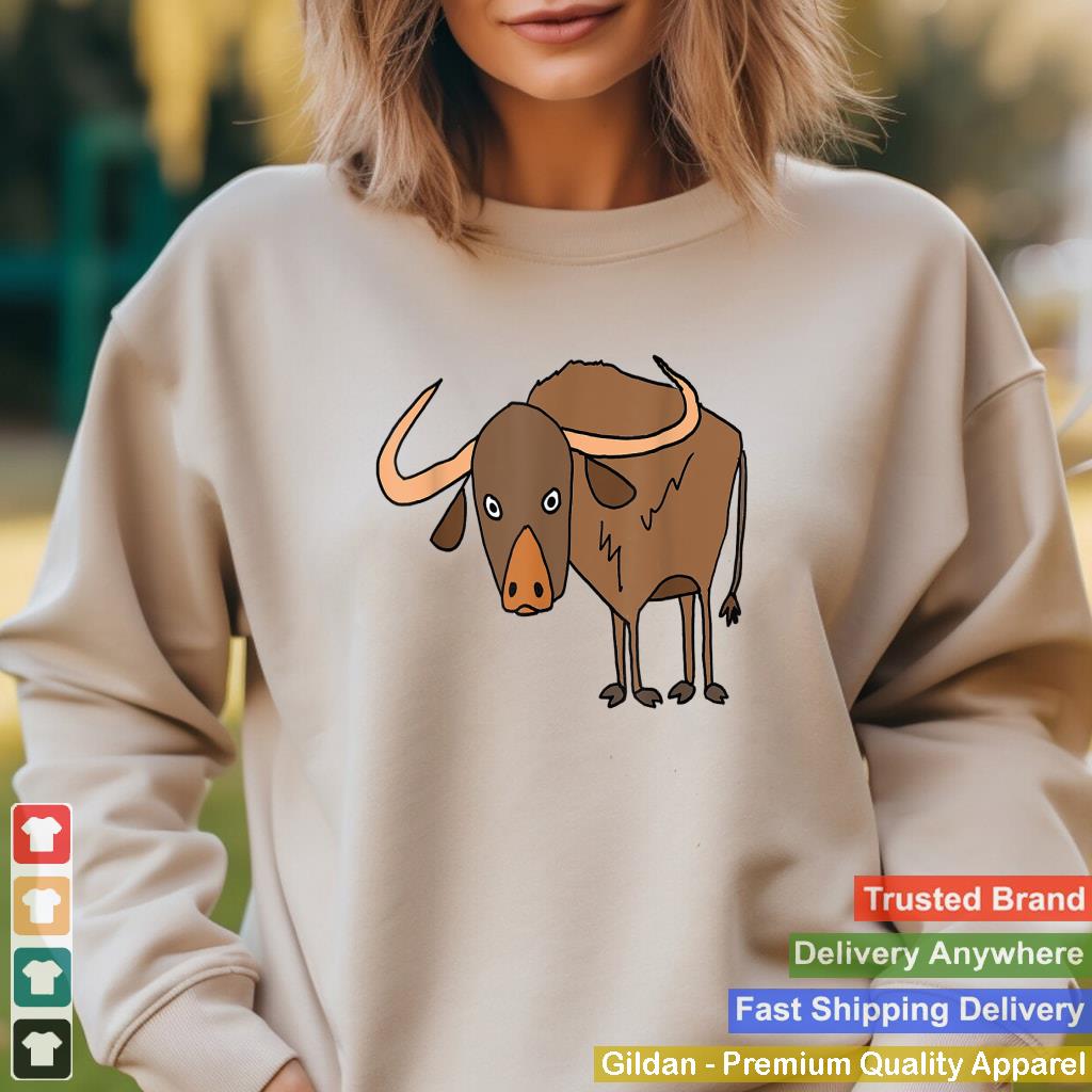 Smilealottees Funny Water Buffalo Cartoon