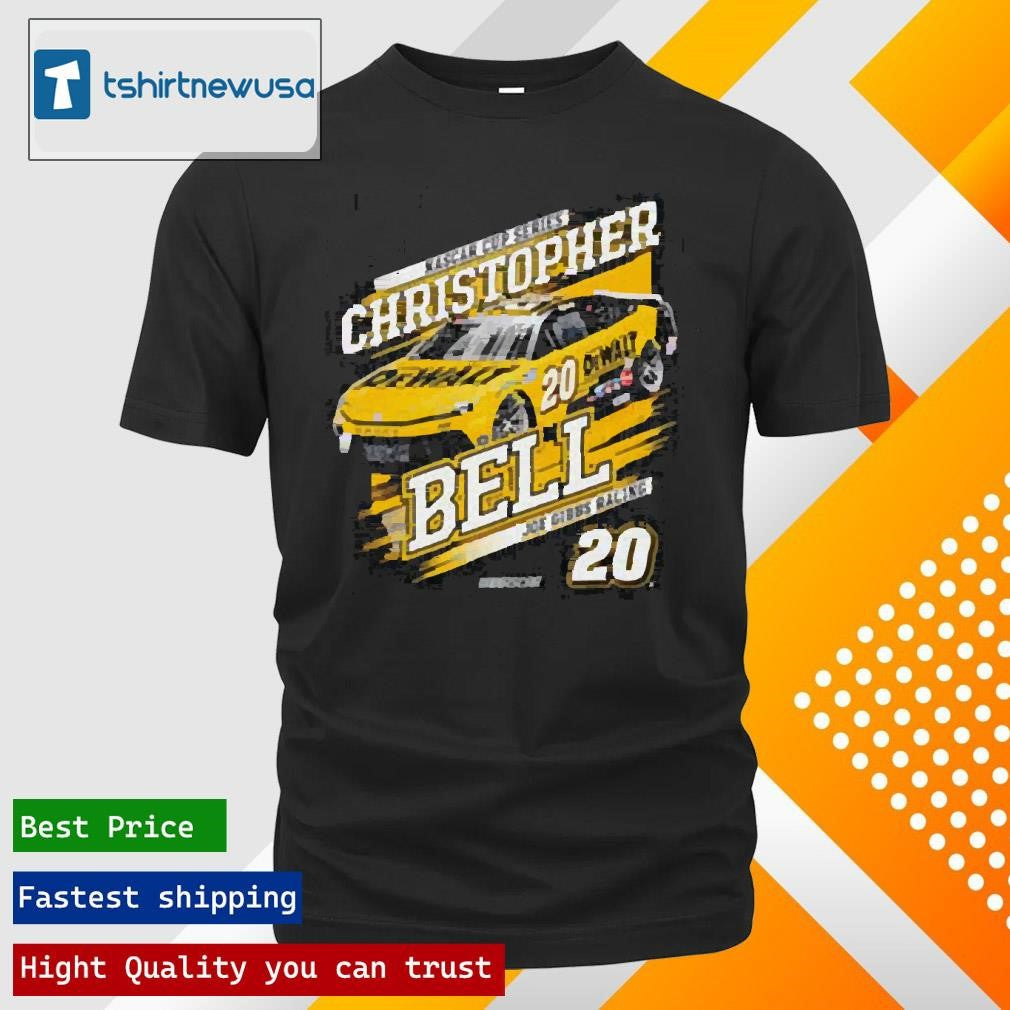 Top Christopher Bell Joe Gibbs Racing Team Nascar cup series 2025 T shirt