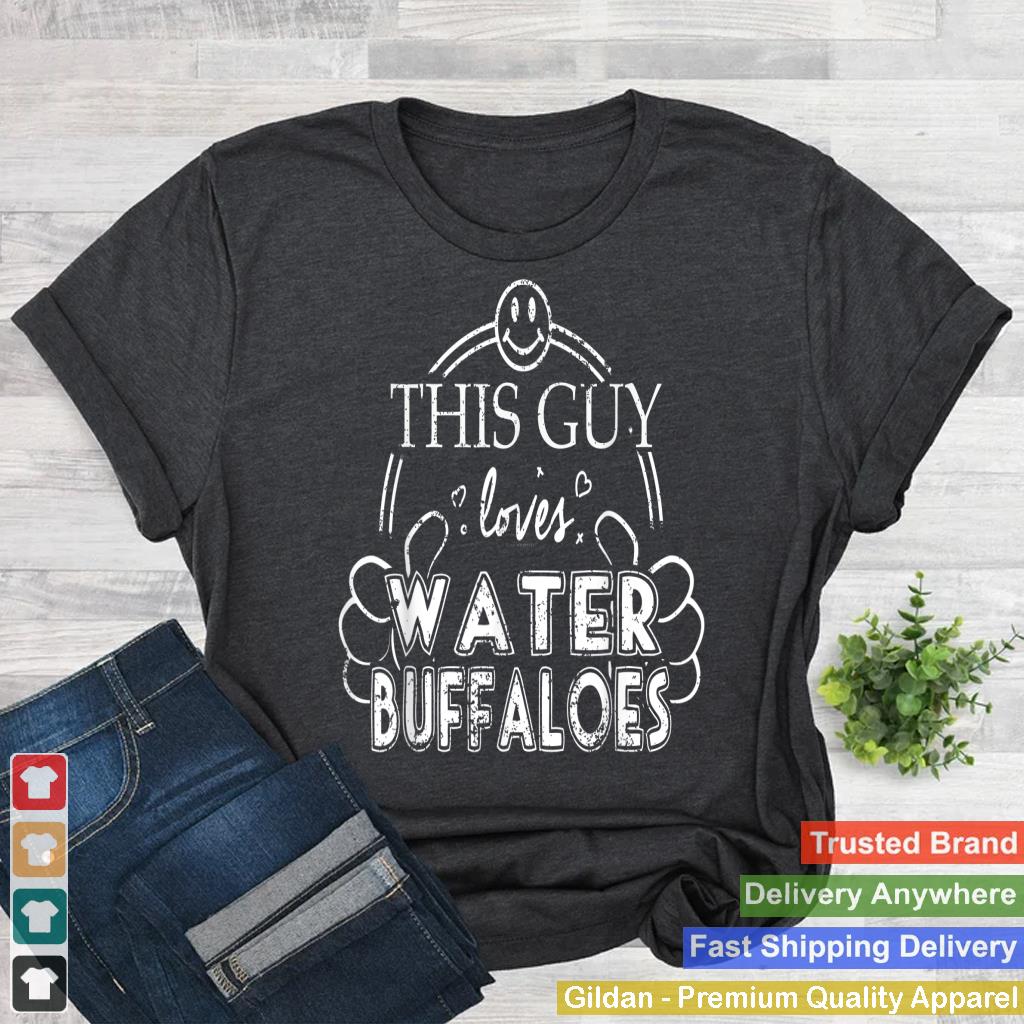 Exotic Zoology Tshirt Guy Loves Water Buffaloes Shirt