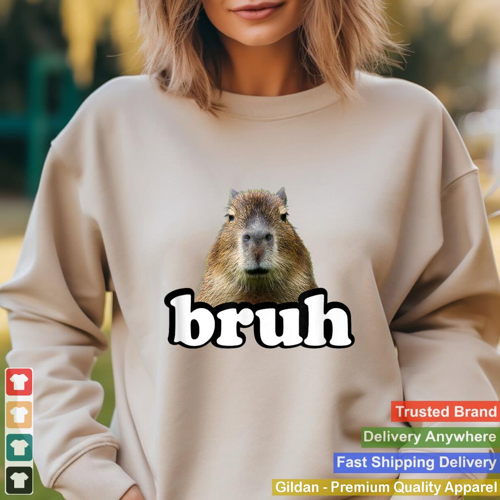 Meme Lover Bruh Capybara