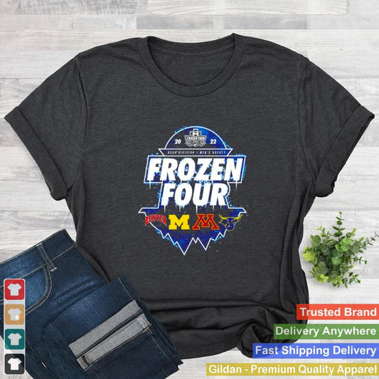 2022 NCAA Mens Hockey Tournament Frozen Four T shirt