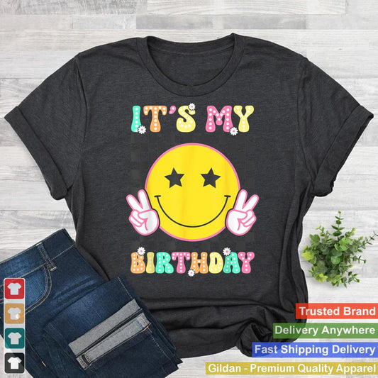 Groovy It's My Birthday Girls Women Teens Kid Bday Flower