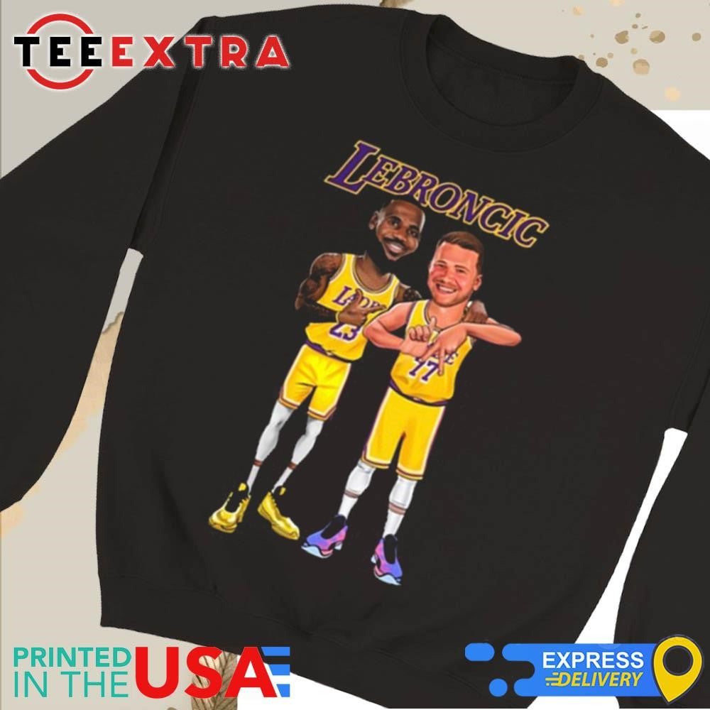 Official LeBron James And Luka Doncic Lebroncic Los Angeles Lakers All Day Everyday Shirt