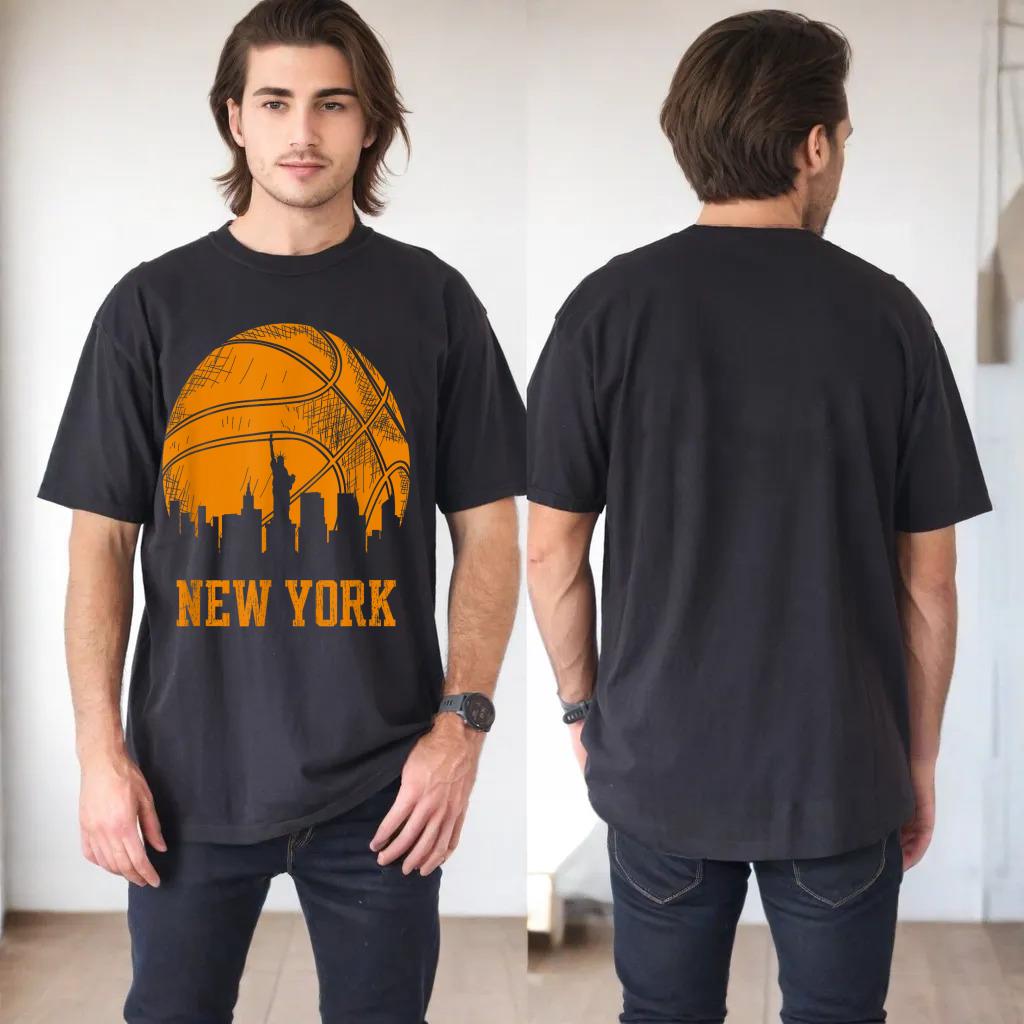 Vintage Basketball New York City Skyline Outfit