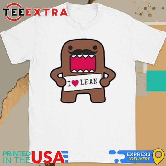 Official I Love Lean Domo Shirt