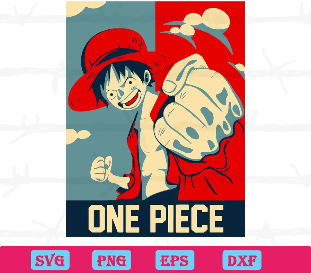 One Piece Monkey D. Luffy Anime, Downloadable Files