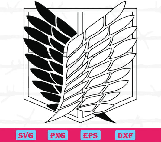 Wing Attack On Titan Logo Svg