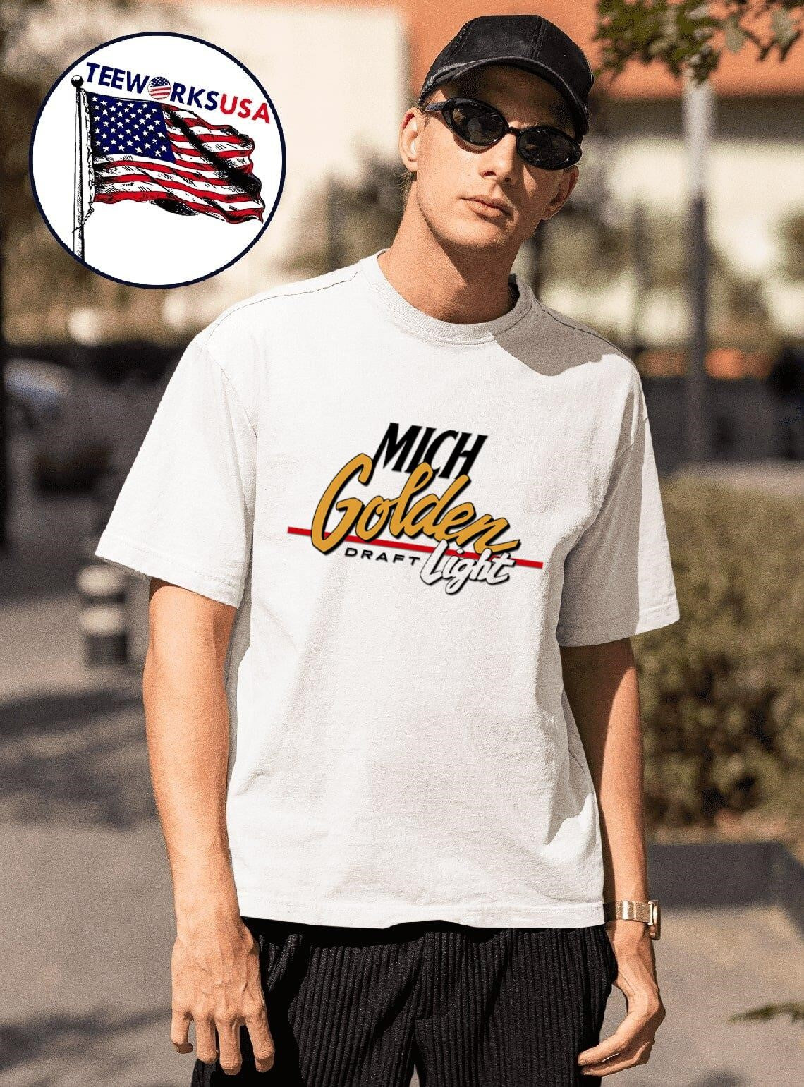 Mich Golden Light Draft shirt