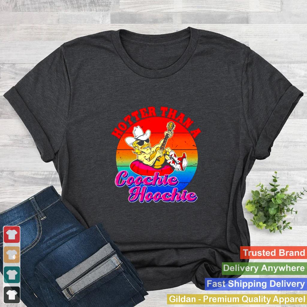 Hotter Than A Hoochie Coochie Music Lover Shirt