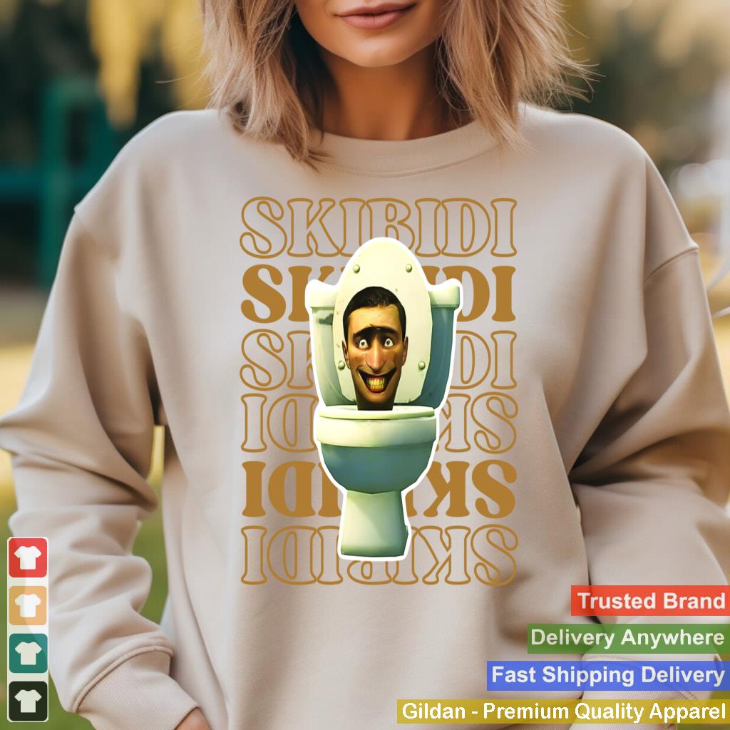 Skibidi Toilet Tee Ohio Skibidi Gyatt Sigma Rizz