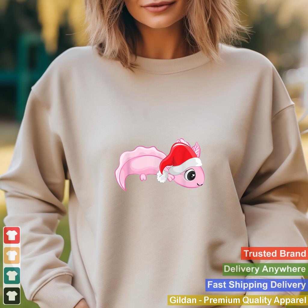 Axolotl Christmas Limited Edition for Girl Official Teenager T Shirt