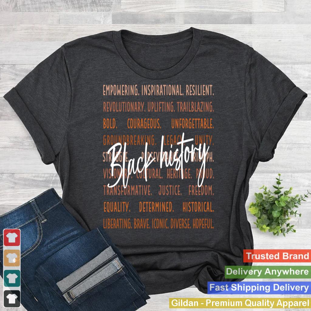 Women's and Men Black History Month African American