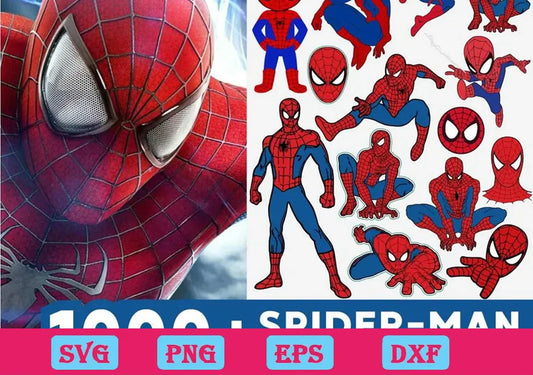 1000+ Spider Man Bundle Svg