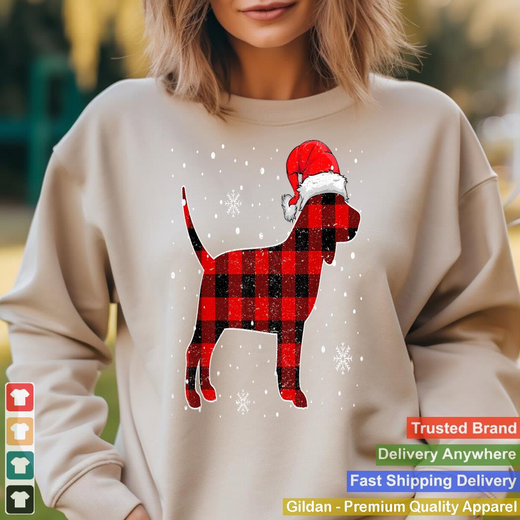 Check Brand For 50, Christmas Buffalo Plaid Beagle Pajama