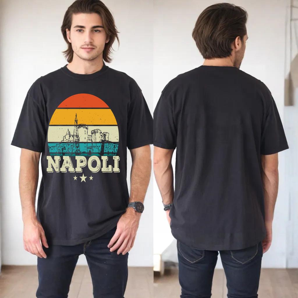 Napoli Travel Retro Sunset