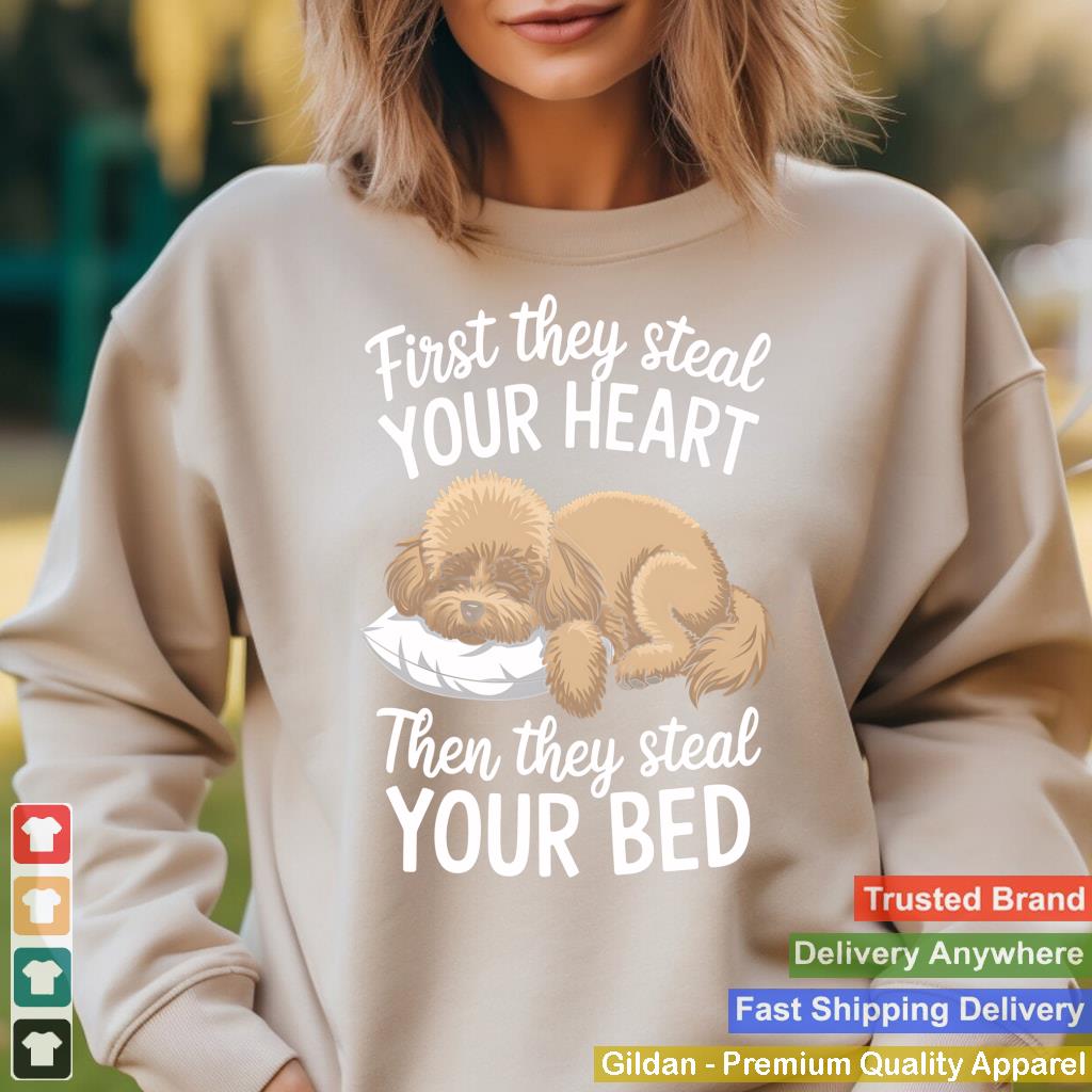 Poodle Puppy Dog Steals Your Heart Funny Pet Design